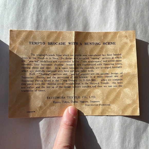 Key holder/wallet for woman. Vintage paperback. Tatsumura Textile co, - Picture 5 of 7